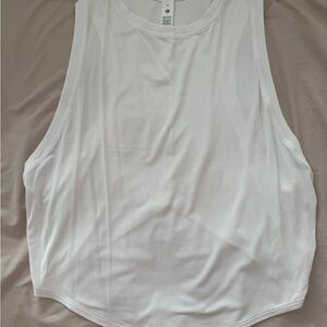 lululemon athletica White Muscle Tee